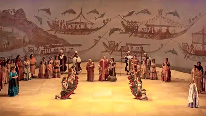 flotilla-fresko-akrotini-4-kretakalauz Thera Akrotiri, Flotilla freskó