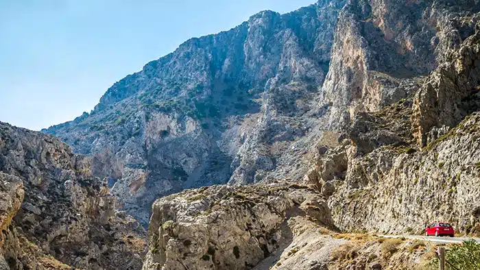 kourtaliotiko kanyon kréta
